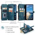 Google Pixel 11/11 Pro Caseme C30 Monitoiminen Lompakkokotelo - Sininen