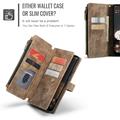 Google Pixel 11/11 Pro Caseme C30 Monitoiminen Lompakkokotelo - Ruskea
