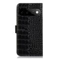 Google Pixel 11 Pro Crocodile Lompakkomallinen Nahkakotelo kanssa RFID