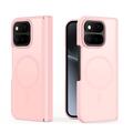 Google Pixel 11 Pro Fold Dux Ducis Yind Hybridikotelo - MagSafe-yhteensopiva - Vaaleanpunainen
