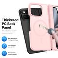 Google Pixel 11 Pro Fold Dux Ducis Yind Hybridikotelo - MagSafe-yhteensopiva - Vaaleanpunainen