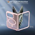Google Pixel 11 Pro Fold UltraGuard Matte MagSafe Kotelo - vaaleanpunainen