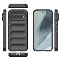 Google Pixel 11 Pro Rugged TPU Suojakuori - Musta