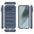 Google Pixel 11 Pro Rugged TPU Suojakuori - Tummansininen