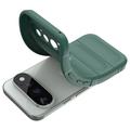 Google Pixel 11 Pro Rugged TPU Suojakuori - Vihreä