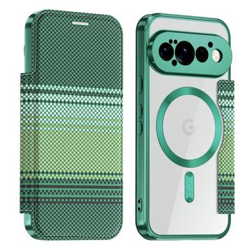 Google Pixel 11 Pro Tyylikäs magneettinen läppäkotelo RFID-korttipaikoilla