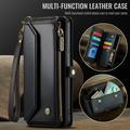 Google Pixel 11 Pro XL CaseMe C36 RFID-suojattu lompakkokotelo - musta