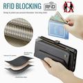 Google Pixel 11 Pro XL CaseMe C36 RFID-suojattu lompakkokotelo - musta