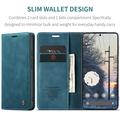 Google Pixel 11 Pro XL Caseme 013 Sarja Lompakkokotelo - Sininen