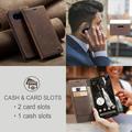 Google Pixel 11 Pro XL Caseme 013 Sarja Lompakkokotelo - Kahvi