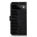 Google Pixel 11 Pro XL Crocodile Lompakkomallinen Nahkakotelo kanssa RFID