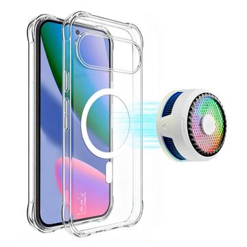 Google Pixel 11 Pro XL Imak -magneettinen TPU-suojakotelo – läpinäkyvä