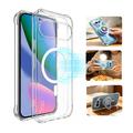 Google Pixel 11 Pro XL Imak -magneettinen TPU-suojakotelo – läpinäkyvä