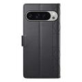 Google Pixel 11 Pro XL Luxury tikattu lompakkokotelo