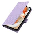 Google Pixel 11 Pro XL Luxury tikattu lompakkokotelo - violetti