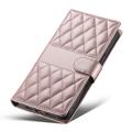 Google Pixel 11 Pro XL Luxury tikattu lompakkokotelo - ruusukultainen