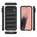 Google Pixel 11 Pro XL Rugged TPU Suojakuori - Musta