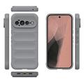 Google Pixel 11 Pro XL Rugged TPU Suojakuori - Vaaleanharmaa
