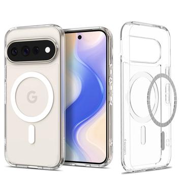 Google Pixel 11 Pro XL Spigen Ultra Hybrid Mag Kotelo - Valkoinen / Kirkas