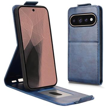 Google Pixel 11 Pro XL Pystysuuntainen läppäkotelo jalustalla - tummansininen