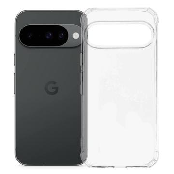 Google Pixel 11/11 Pro Iskunkestävä silikonikotelo - Läpinäkyvä