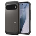 Google Pixel 11 Spigen Tough Armor Mag -kotelo - Asemetallin Harmaa