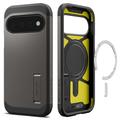 Google Pixel 11 Spigen Tough Armor Mag -kotelo - Asemetallin Harmaa