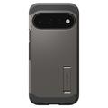 Google Pixel 11 Spigen Tough Armor Mag -kotelo - Asemetallin Harmaa