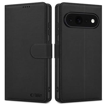 Google Pixel 11/11 Pro Tech-Protect lompakkokotelo magneetilla ja jalustalla - Musta