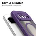 Google Pixel 11 UltraGuard Matte MagSafe Kotelo - Tumman violetti
