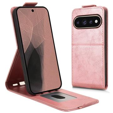 Google Pixel 11/11 Pro Pystysuuntainen läppäkotelo jalustalla - Ruusukulta