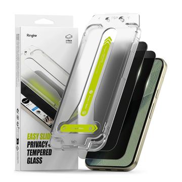Google Pixel 9 Pro XL/10 Pro XL/11 Pro XL Ringke Easy Slide Yksityisyys Panssarilasi - 2 kpl.
