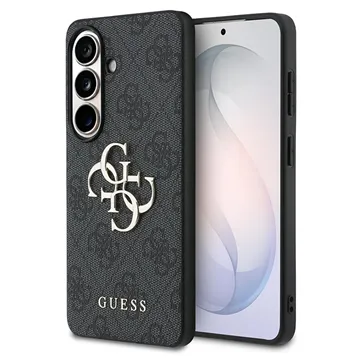 Samsung Galaxy S26 Guess 4G Big Metal Logo Hybridikotelo - Harmaa