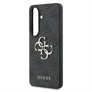 Samsung Galaxy S26 Guess 4G Big Metal Logo Hybridikotelo - Harmaa