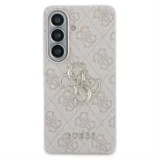 Samsung Galaxy S26 Guess 4G Big Metal Logo Hybridikotelo - Pinkki