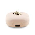 Guess 4G Metal Logo True Wireless -kuulokkeet - vaaleanpunainen