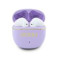 Guess Gold Line Glossy Classic Logo TWS -langattomat kuulokkeet - violetti