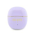 Guess Gold Line Glossy Classic Logo TWS -langattomat kuulokkeet - violetti