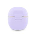 Guess Gold Line Glossy Classic Logo TWS -langattomat kuulokkeet - violetti
