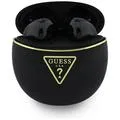 Guess Gold Line Triangle True Wireless -kuulokkeet latauskotelolla - musta