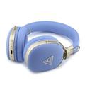 Guess Grained Triangle Gold Metal Logo ENC-langattomat kuulokkeet - siniset