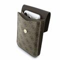 Guess Graines 4G & Classic Logos -puhelinkotelo - ruskea