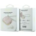 Guess Pearl Strap True Wireless -kuulokkeet - vaaleanpunaiset