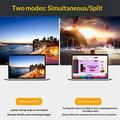 HD023 USB-C-HDMI-kaapeli - 1.8m, 4K, 60Hz - musta