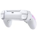 HS-PS5230 6-akselinen gyroskooppi, RGB-valot, langaton peliohjain PlayStation 5:lle/PC:lle - valkoinen