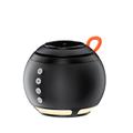 HT-571 5-in-1-magneettinen langaton laturi, jossa on Bluetooth-kaiutin ja yövalo - musta