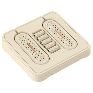 HXQ-01 2-in-1-jalkalämmitin ja kenkäkuivain - valkoinen