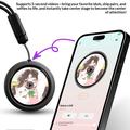 HZ02 1.48 tuuman älykello - Bluetooth 5.0, GIF- ja videotuki, RGB-tehosteet - musta