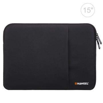 Haweel Shockproof Oxford MacBook/Laptop Sleeve - 15" - Musta