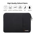 Haweel Shockproof Oxford MacBook/Laptop Sleeve - 15" - Musta